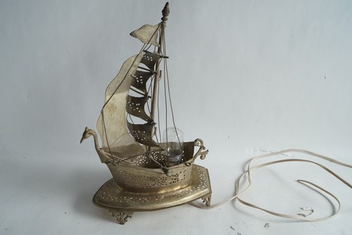 Lampe veilleuse bateau - lampe, métal