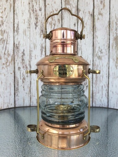 Lampe huile ancre en - d'ancre,